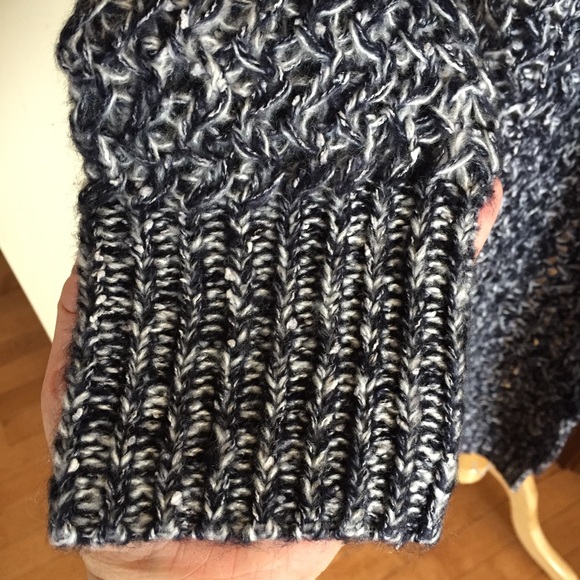 NWT Confess 2X Navy Blue Long Cardigan Sweater - Picture 3 of 6